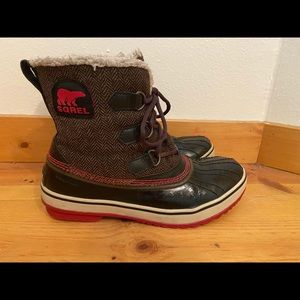 Sorel Tivoli Herringbone Winter Boot, Size 9